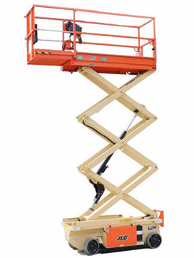 交叉升降平台.jpg 交叉升降平台.jpg高空作业平台|登高车|高空作业车:高空作业车升降速度变慢怎么办?